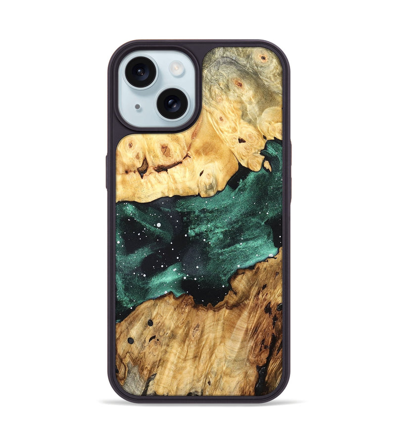 iPhone 15 Wood Phone Case - Rick (Cosmos, 825047)