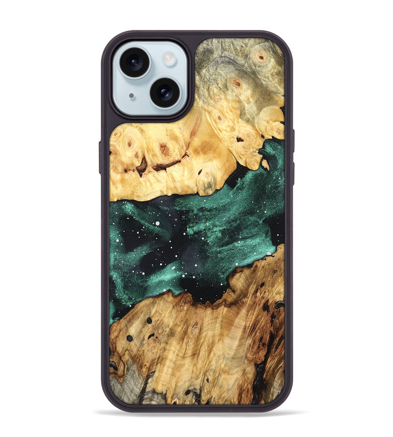 iPhone 15 Plus Wood Phone Case - Rick (Cosmos, 825047)