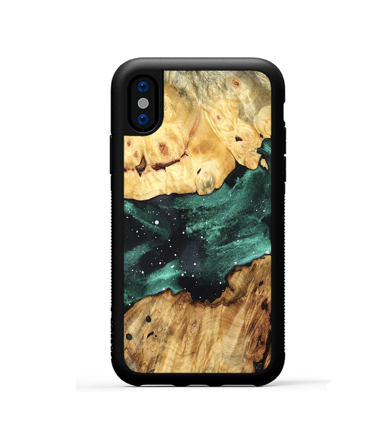 iPhone Xs Wood Phone Case - Rick (Cosmos, 825047)