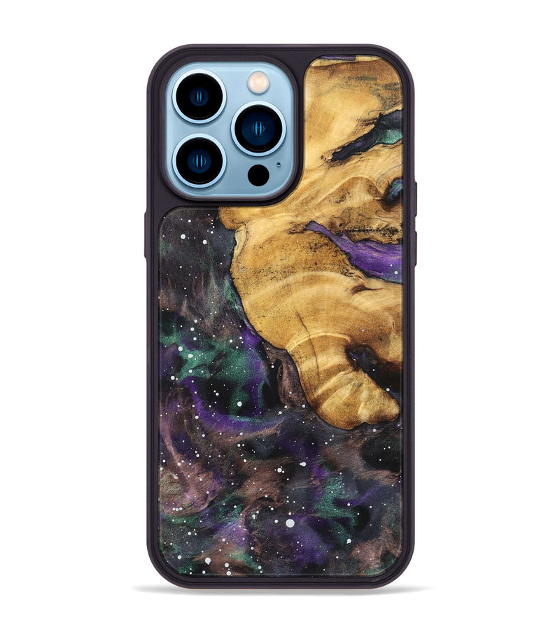 iPhone 14 Pro Max Wood Phone Case - Raymon (Cosmos, 825048)