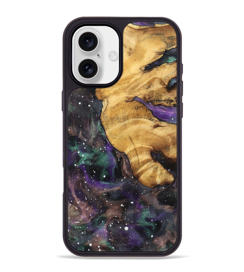 iPhone 16 Plus Wood Phone Case - Raymon (Cosmos, 825048)
