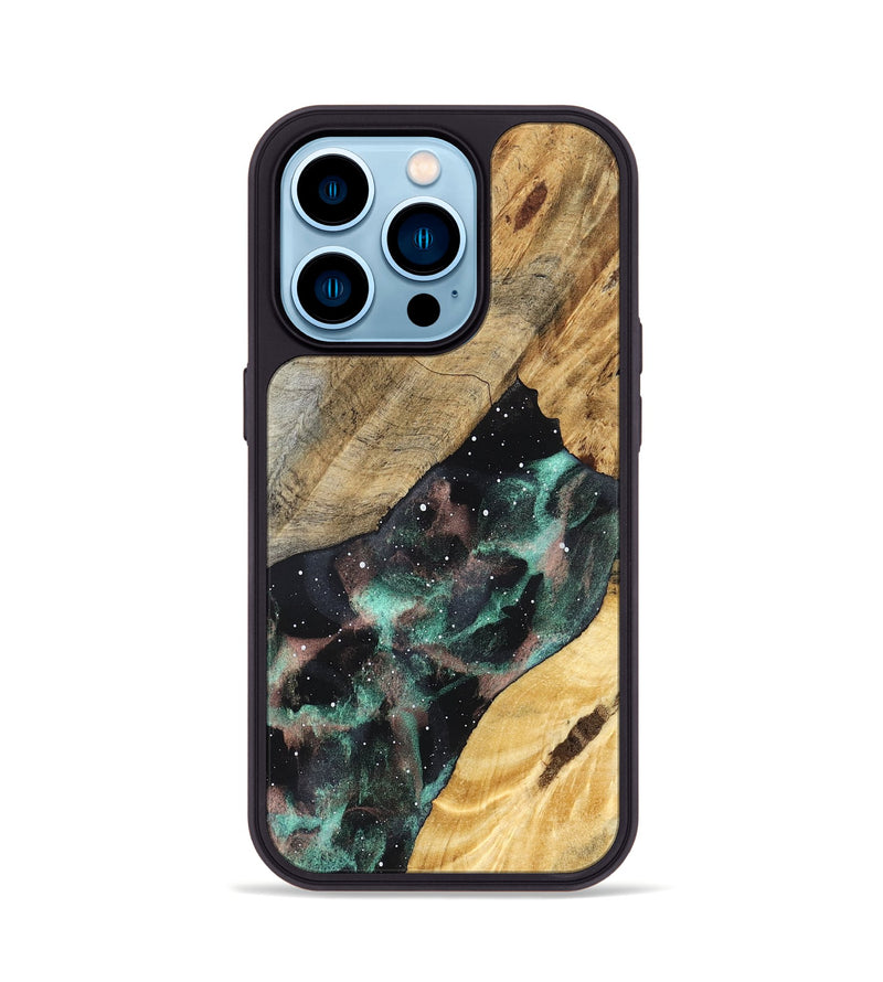 iPhone 14 Pro Wood Phone Case - Henley (Cosmos, 825050)