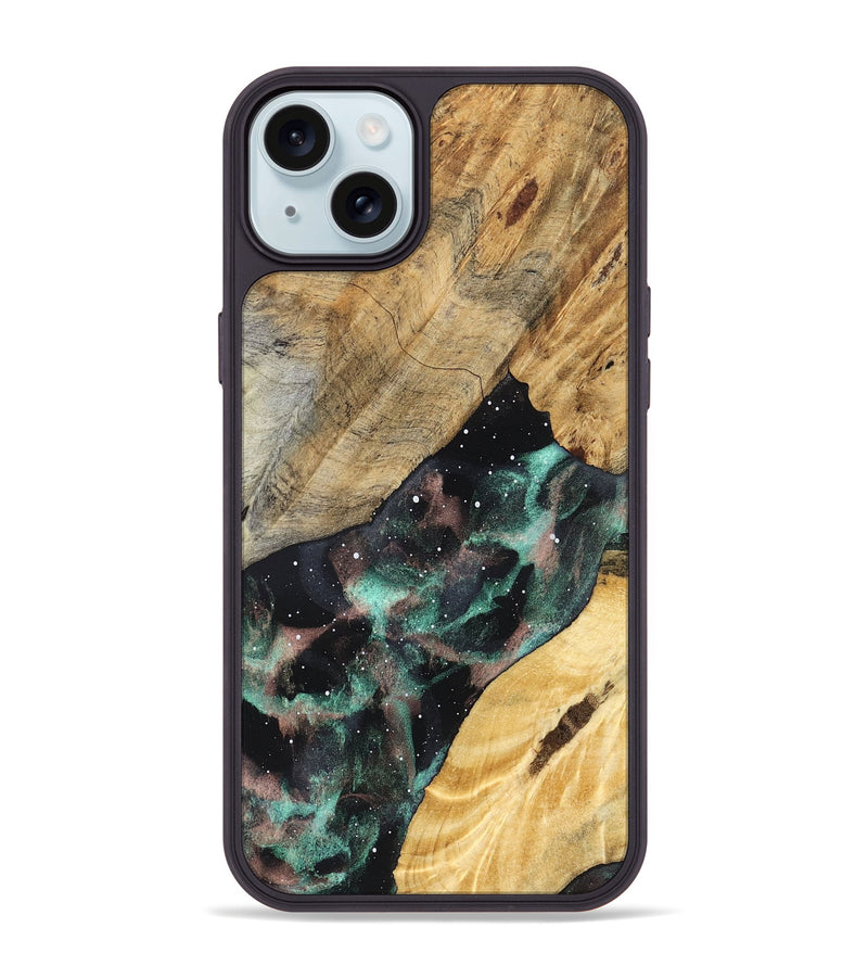 iPhone 15 Plus Wood Phone Case - Henley (Cosmos, 825050)