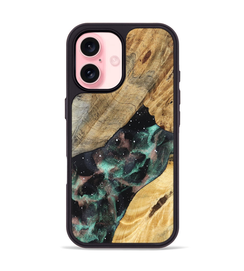 iPhone 16 Wood Phone Case - Henley (Cosmos, 825050)