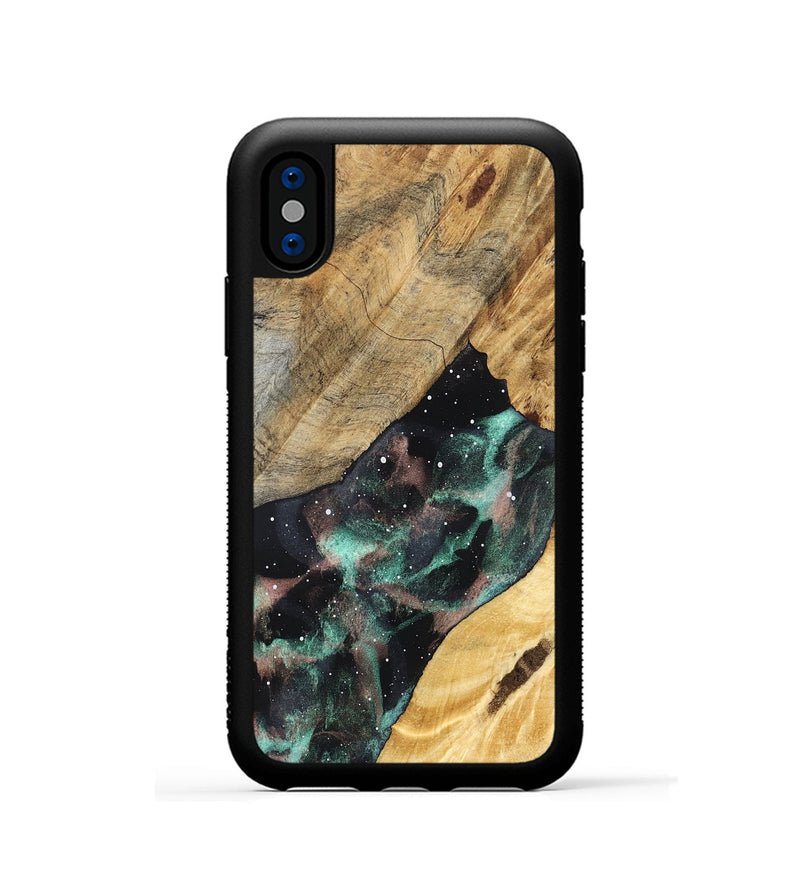 iPhone Xs Wood Phone Case - Henley (Cosmos, 825050)