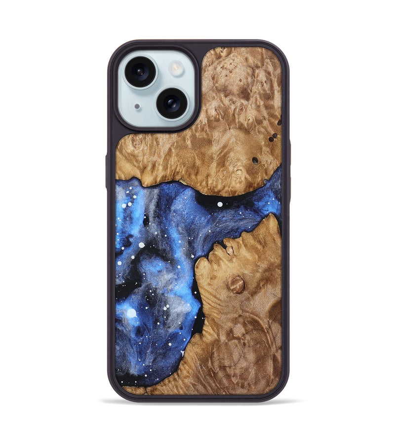 iPhone 15 Wood Phone Case - Azalea (Cosmos, 825052)