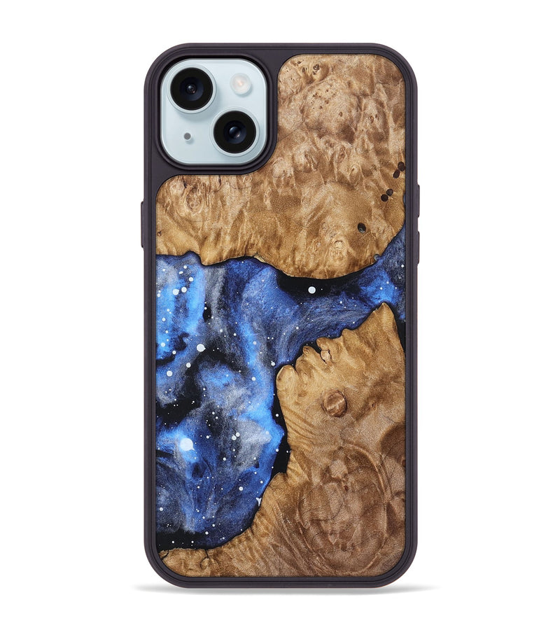 iPhone 15 Plus Wood Phone Case - Azalea (Cosmos, 825052)