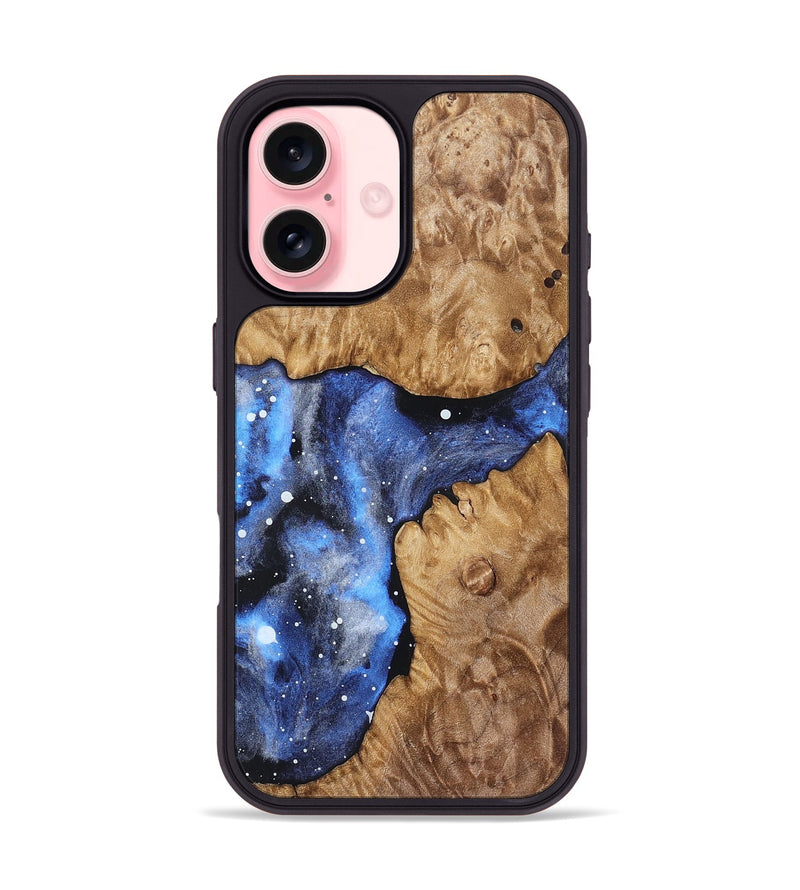 iPhone 16 Wood Phone Case - Azalea (Cosmos, 825052)