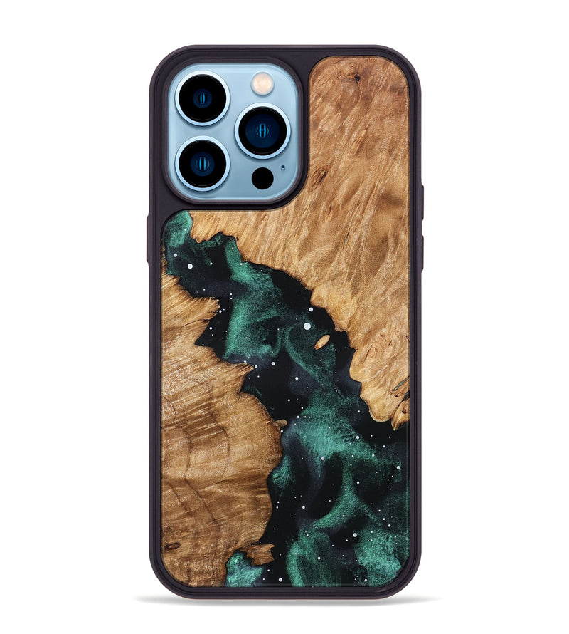iPhone 14 Pro Max Wood Phone Case - Jovani (Cosmos, 825053)