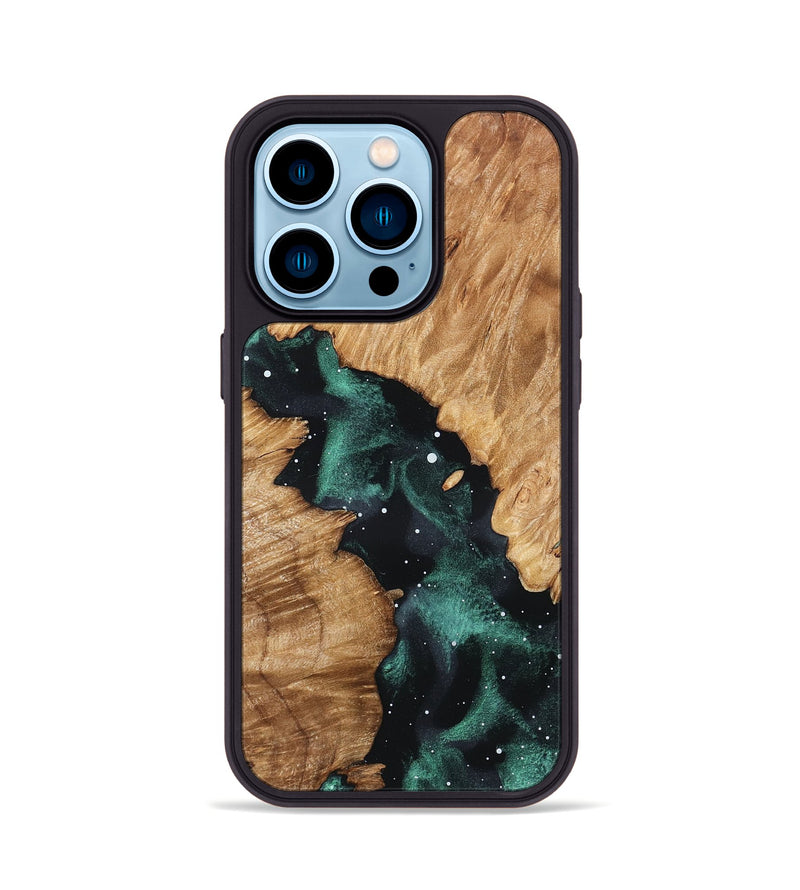 iPhone 14 Pro Wood Phone Case - Jovani (Cosmos, 825053)