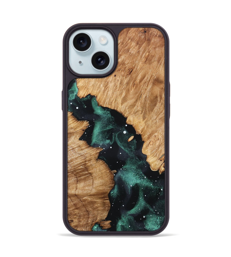 iPhone 15 Wood Phone Case - Jovani (Cosmos, 825053)