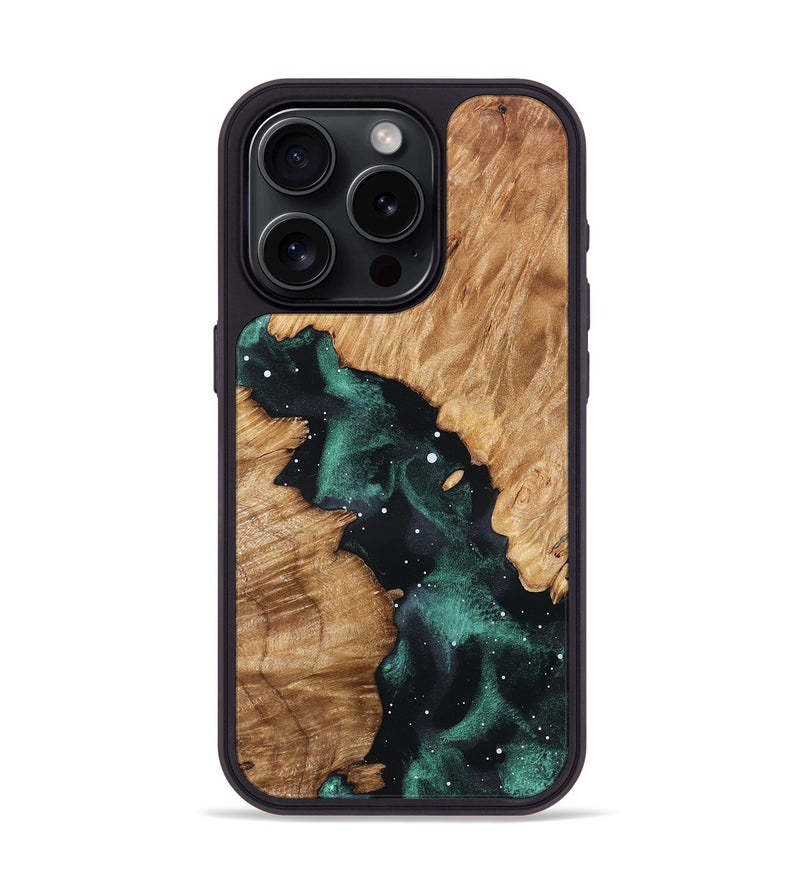 iPhone 15 Pro Wood Phone Case - Jovani (Cosmos, 825053)