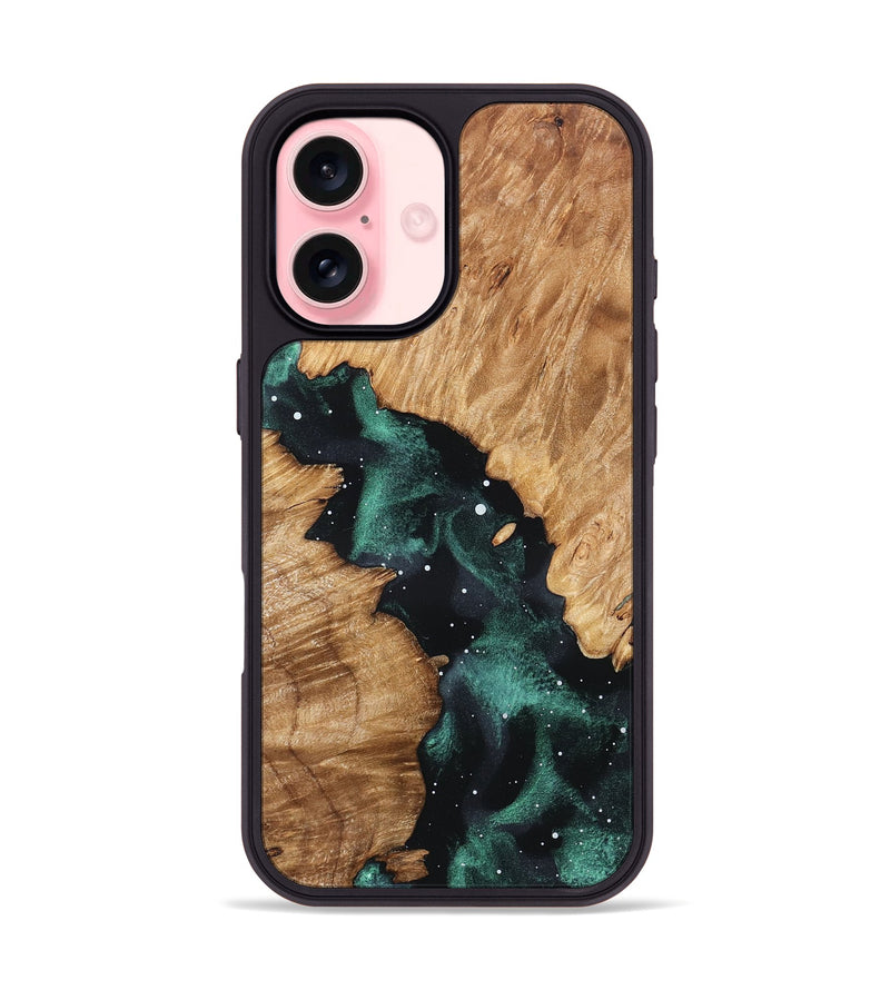 iPhone 16 Wood Phone Case - Jovani (Cosmos, 825053)