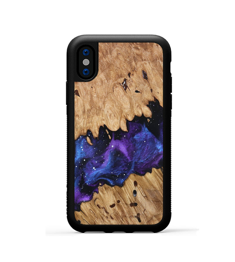 iPhone Xs Wood Phone Case - Aviana (Cosmos, 825055)