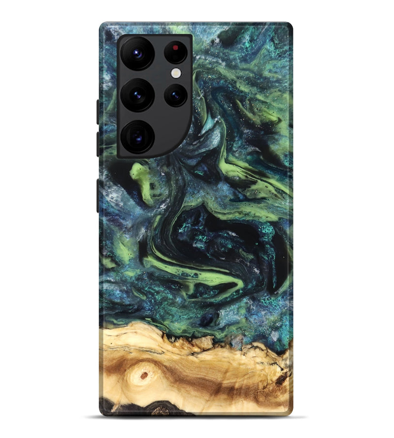 Galaxy S22 Ultra Wood Live Edge Phone Case - Kinley (Cosmos, 825057)