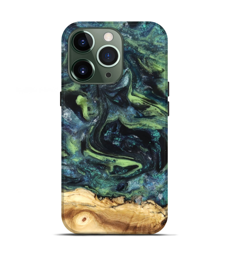 iPhone 13 Pro Wood Live Edge Phone Case - Kinley (Cosmos, 825057)