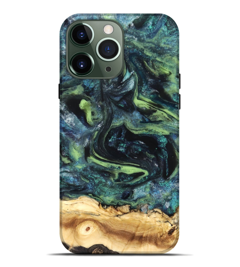 iPhone 13 Pro Max Wood Live Edge Phone Case - Kinley (Cosmos, 825057)
