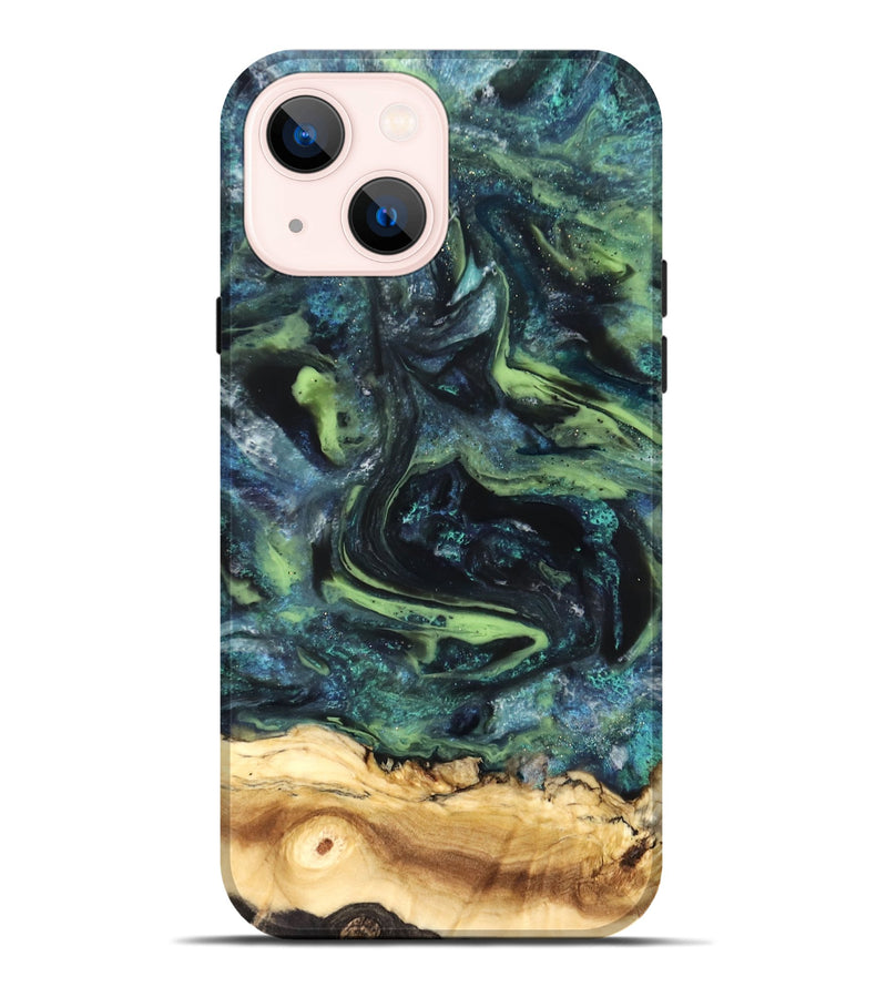 iPhone 14 Plus Wood Live Edge Phone Case - Kinley (Cosmos, 825057)