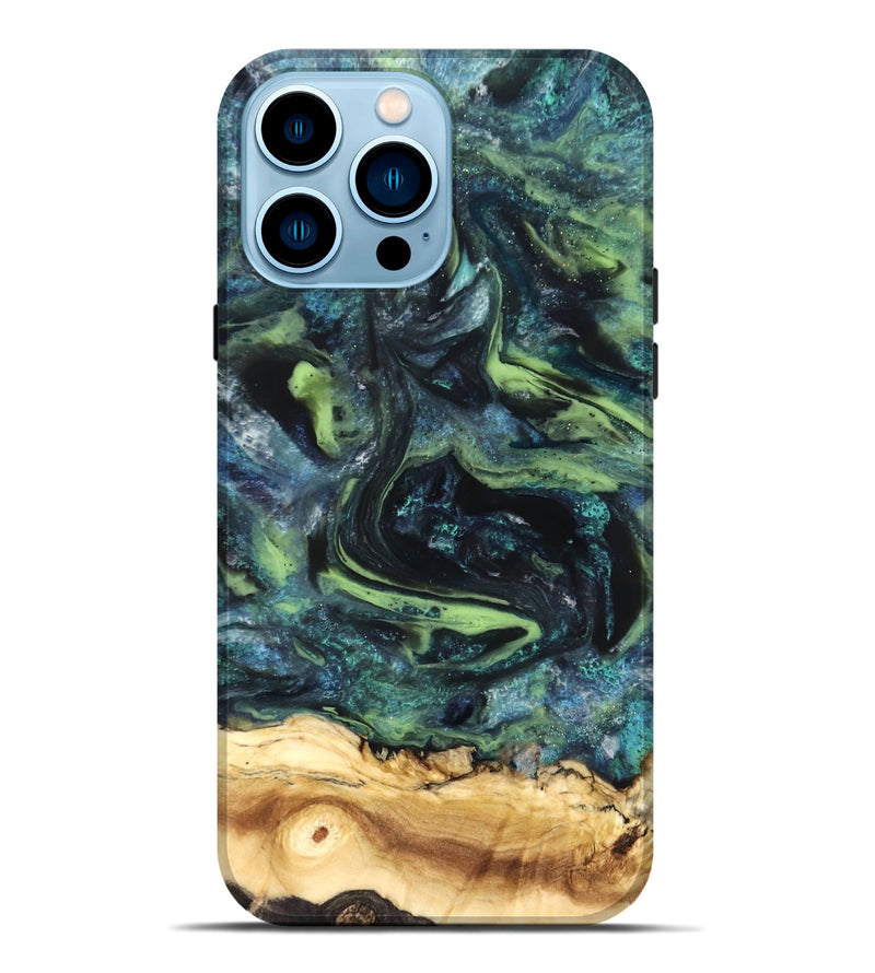iPhone 14 Pro Max Wood Live Edge Phone Case - Kinley (Cosmos, 825057)