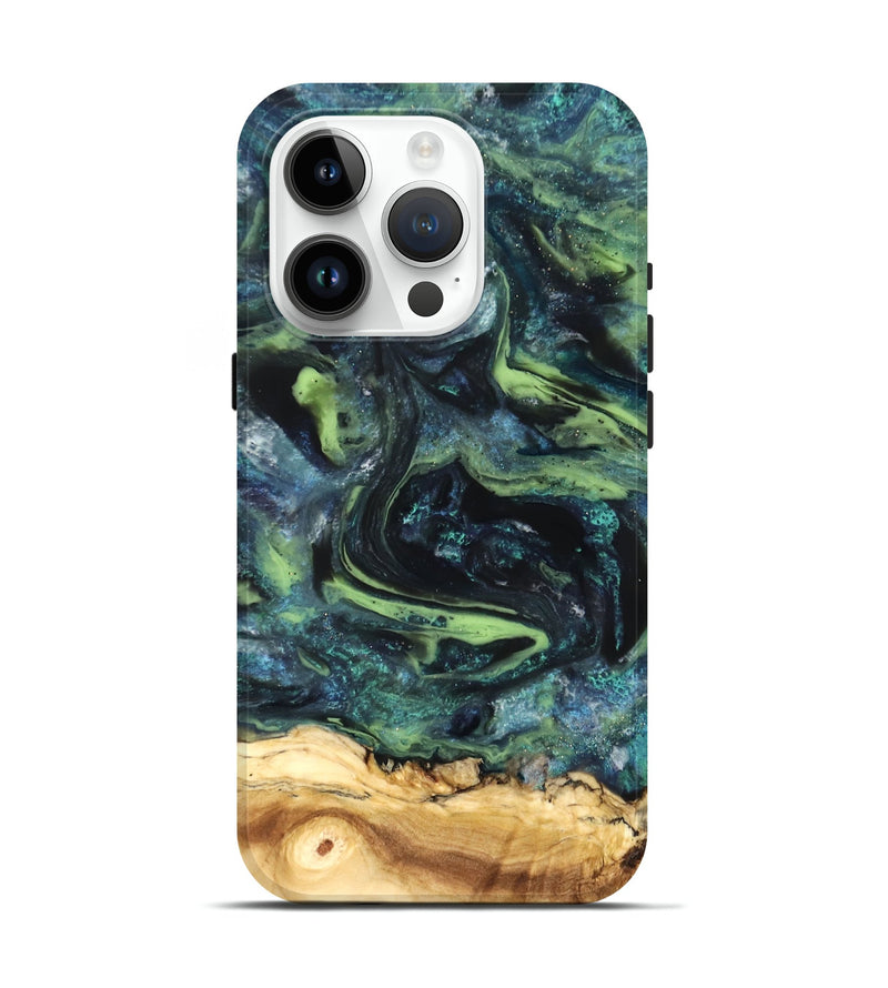 iPhone 15 Pro Wood Live Edge Phone Case - Kinley (Cosmos, 825057)