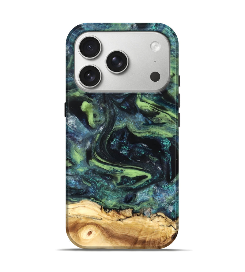 iPhone 17 Pro Wood Live Edge Phone Case - Kinley (Cosmos, 825057)