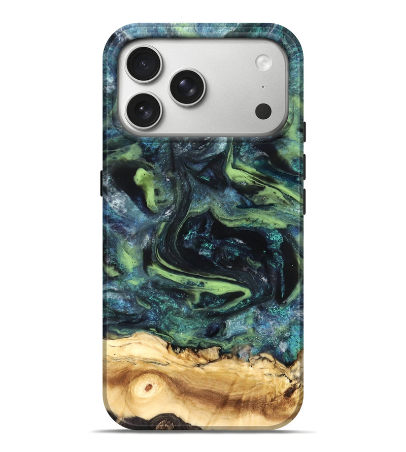iPhone 17 Pro Max Wood Live Edge Phone Case - Kinley (Cosmos, 825057)