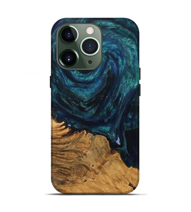 iPhone 13 Pro Wood Live Edge Phone Case - Abril (Cosmos, 825062)
