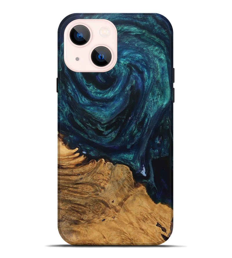 iPhone 14 Plus Wood Live Edge Phone Case - Abril (Cosmos, 825062)