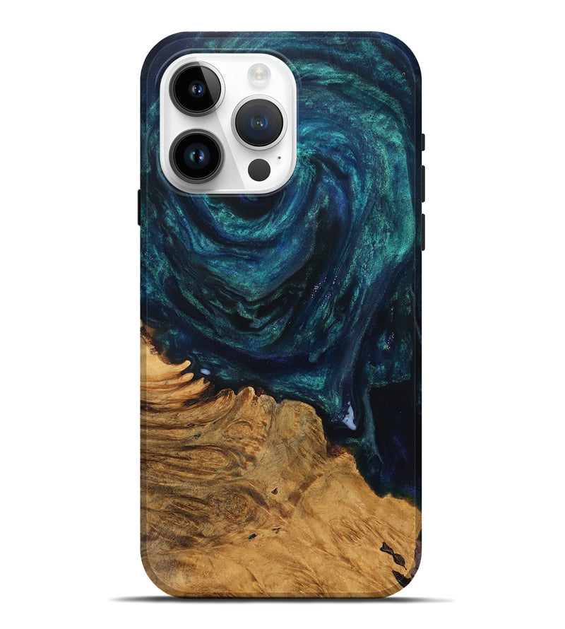 iPhone 15 Pro Max Wood Live Edge Phone Case - Abril (Cosmos, 825062)