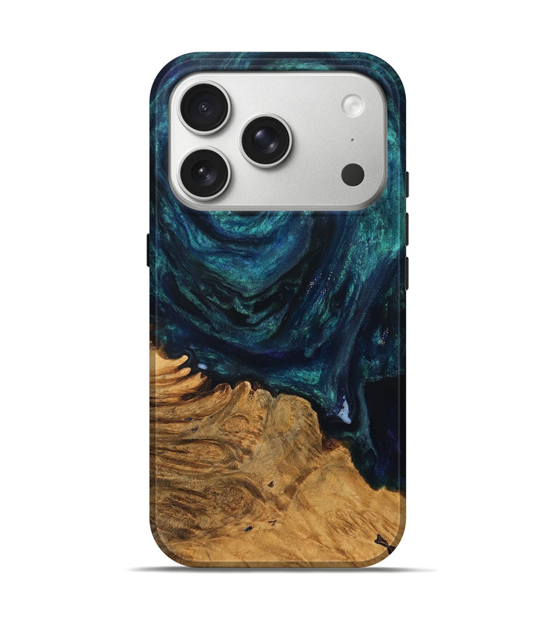 iPhone 17 Pro Wood Live Edge Phone Case - Abril (Cosmos, 825062)