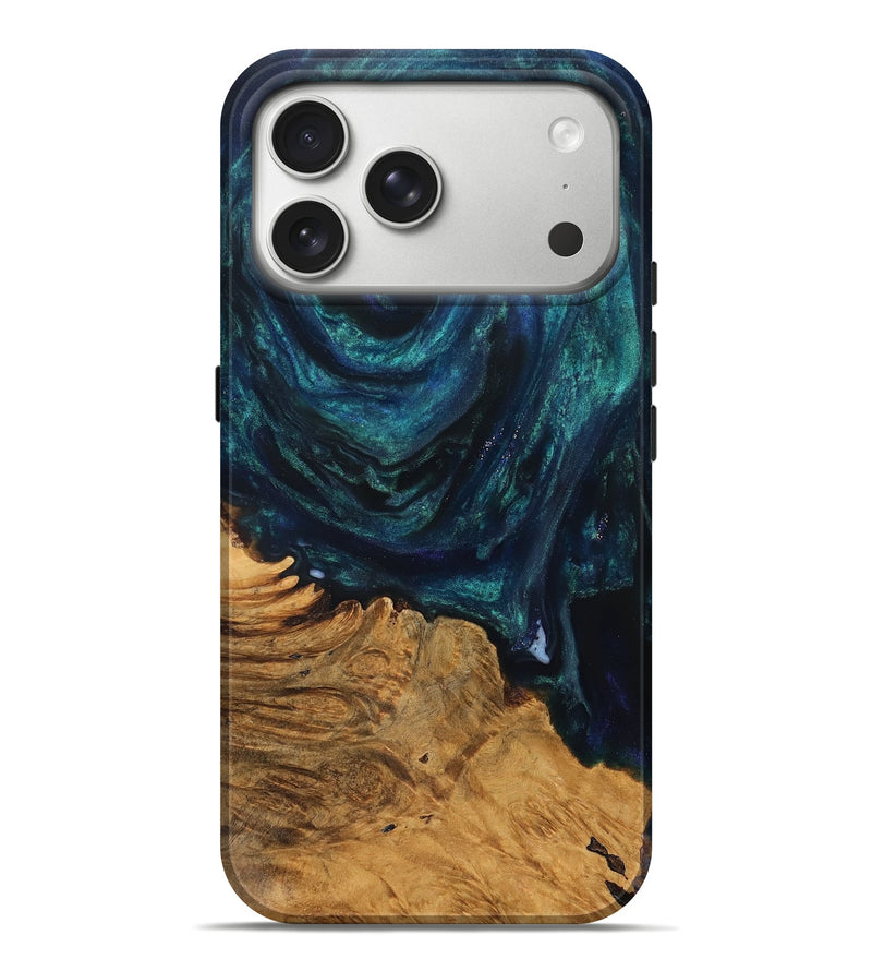 iPhone 17 Pro Max Wood Live Edge Phone Case - Abril (Cosmos, 825062)