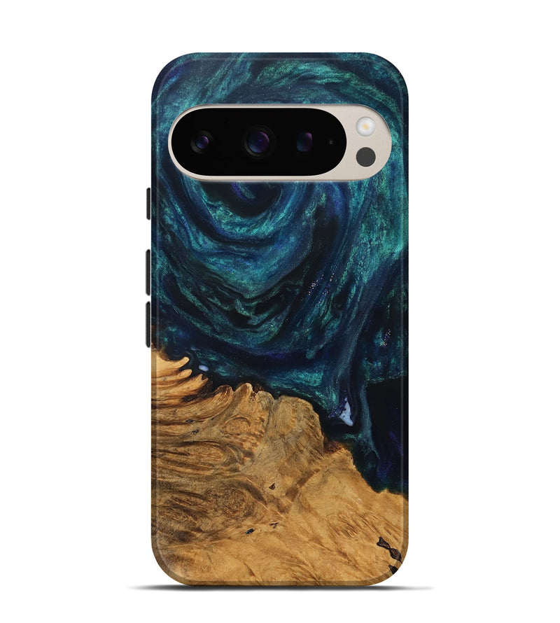 Pixel 9 Wood Live Edge Phone Case - Abril (Cosmos, 825062)