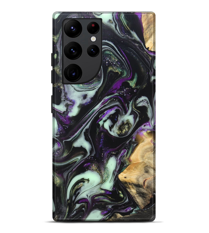 Galaxy S22 Ultra Wood Live Edge Phone Case - Claudia (Cosmos, 825064)