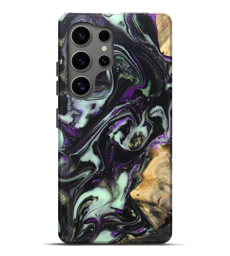 Galaxy S25 Ultra Wood Live Edge Phone Case - Claudia (Cosmos, 825064)