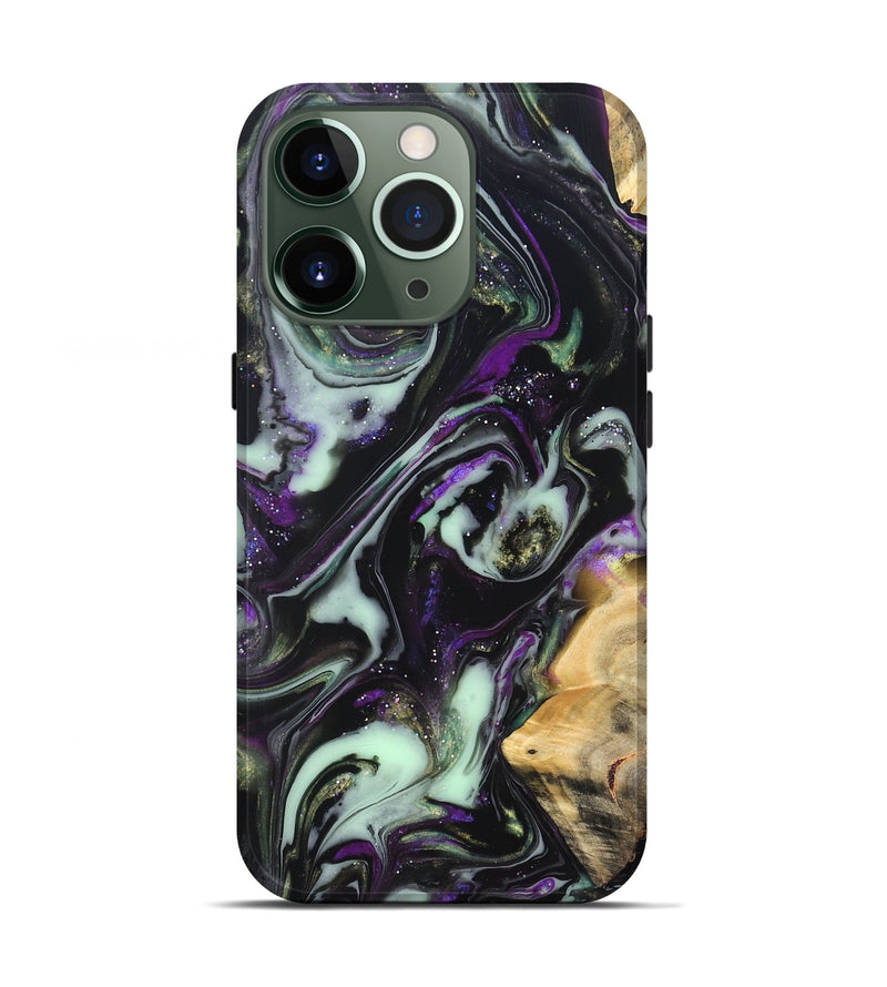 iPhone 13 Pro Wood Live Edge Phone Case - Claudia (Cosmos, 825064)