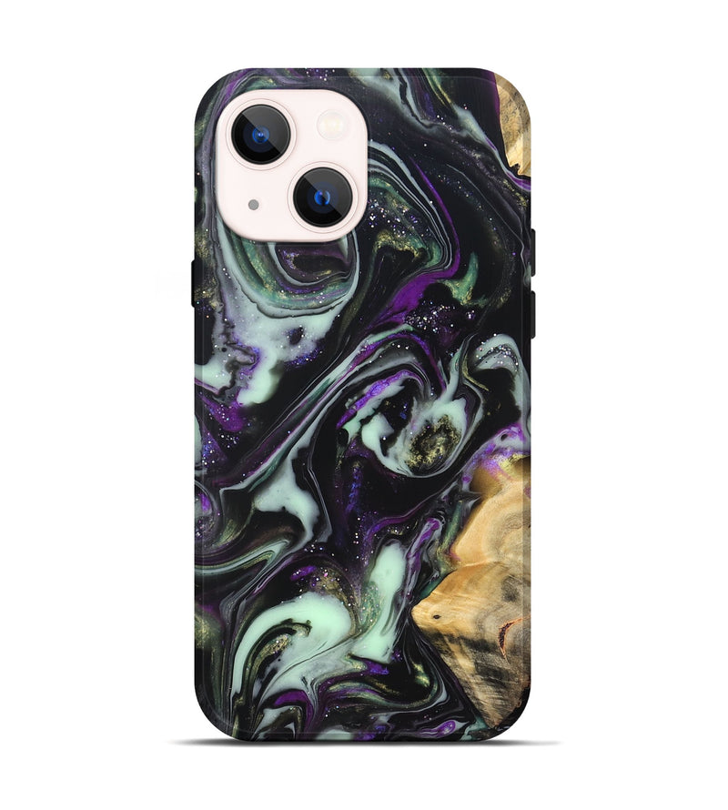 iPhone 14 Wood Live Edge Phone Case - Claudia (Cosmos, 825064)