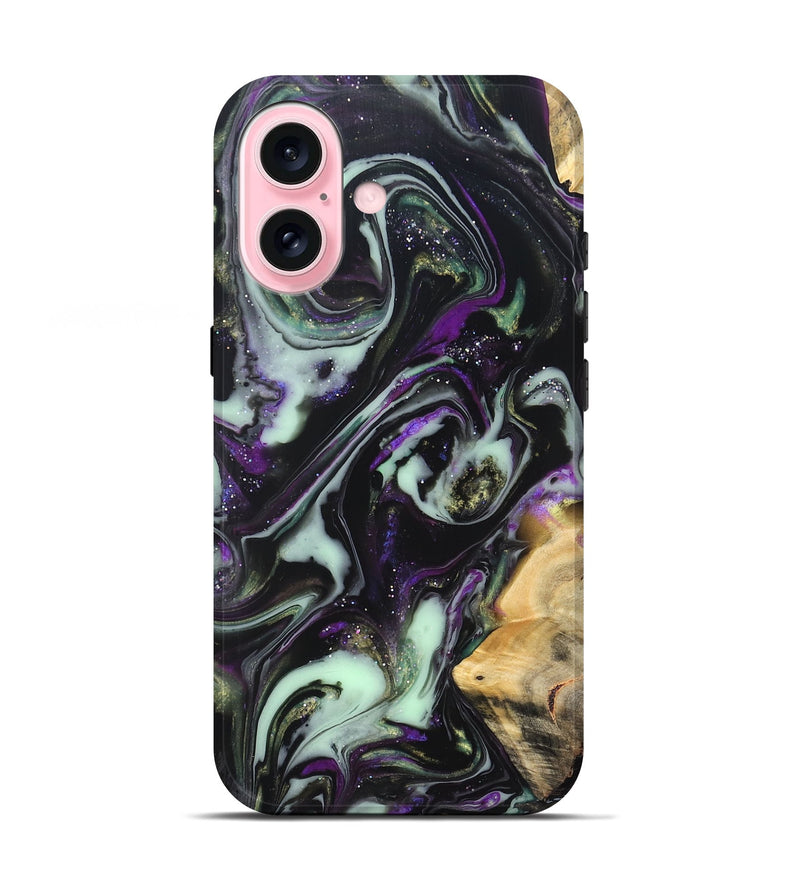 iPhone 17 Wood Live Edge Phone Case - Claudia (Cosmos, 825064)
