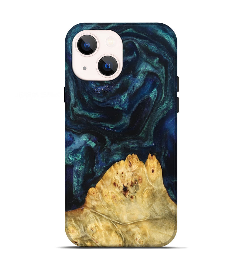 iPhone 13 Wood Live Edge Phone Case - Baby (Cosmos, 825065)