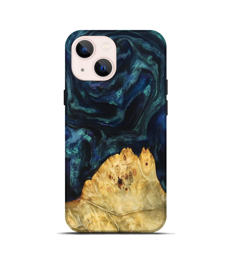 iPhone 13 mini Wood Live Edge Phone Case - Baby (Cosmos, 825065)