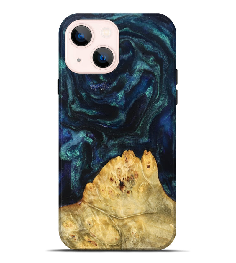 iPhone 14 Plus Wood Live Edge Phone Case - Baby (Cosmos, 825065)