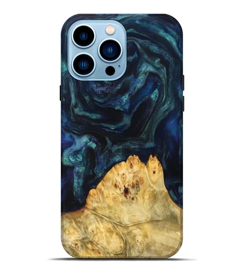 iPhone 14 Pro Max Wood Live Edge Phone Case - Baby (Cosmos, 825065)