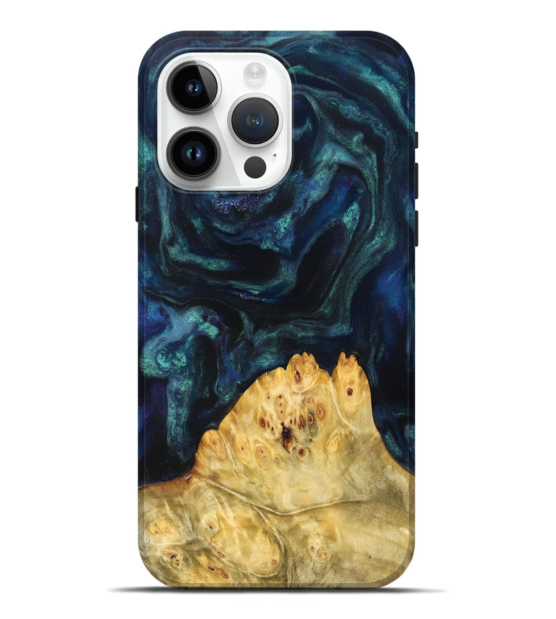 iPhone 15 Pro Max Wood Live Edge Phone Case - Baby (Cosmos, 825065)