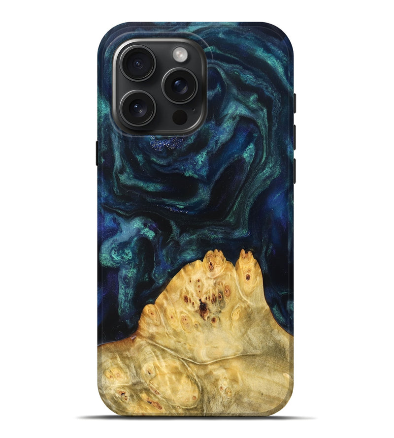 iPhone 16 Pro Max Wood Live Edge Phone Case - Baby (Cosmos, 825065)