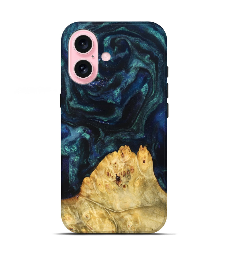 iPhone 17 Wood Live Edge Phone Case - Baby (Cosmos, 825065)
