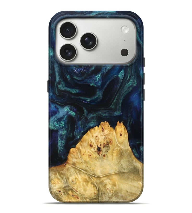 iPhone 17 Pro Max Wood Live Edge Phone Case - Baby (Cosmos, 825065)