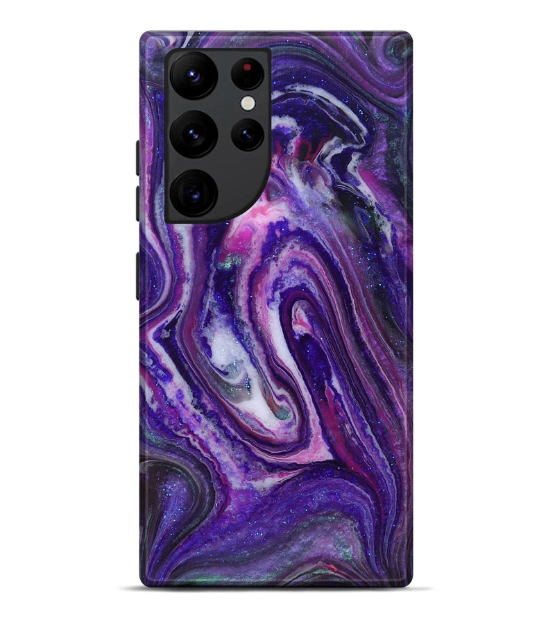 Galaxy S22 Ultra ResinArt Live Edge Phone Case - Frances (Cosmos, 825067)