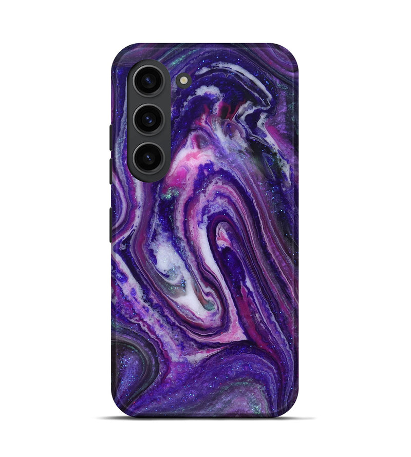 Galaxy S23 ResinArt Live Edge Phone Case - Frances (Cosmos, 825067)