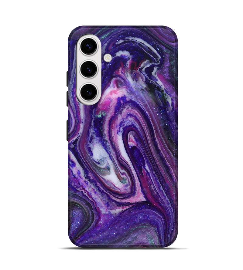 Galaxy S25 ResinArt Live Edge Phone Case - Frances (Cosmos, 825067)