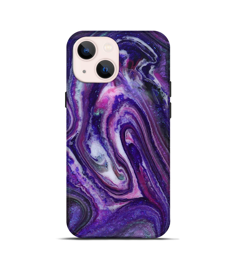 iPhone 13 mini ResinArt Live Edge Phone Case - Frances (Cosmos, 825067)