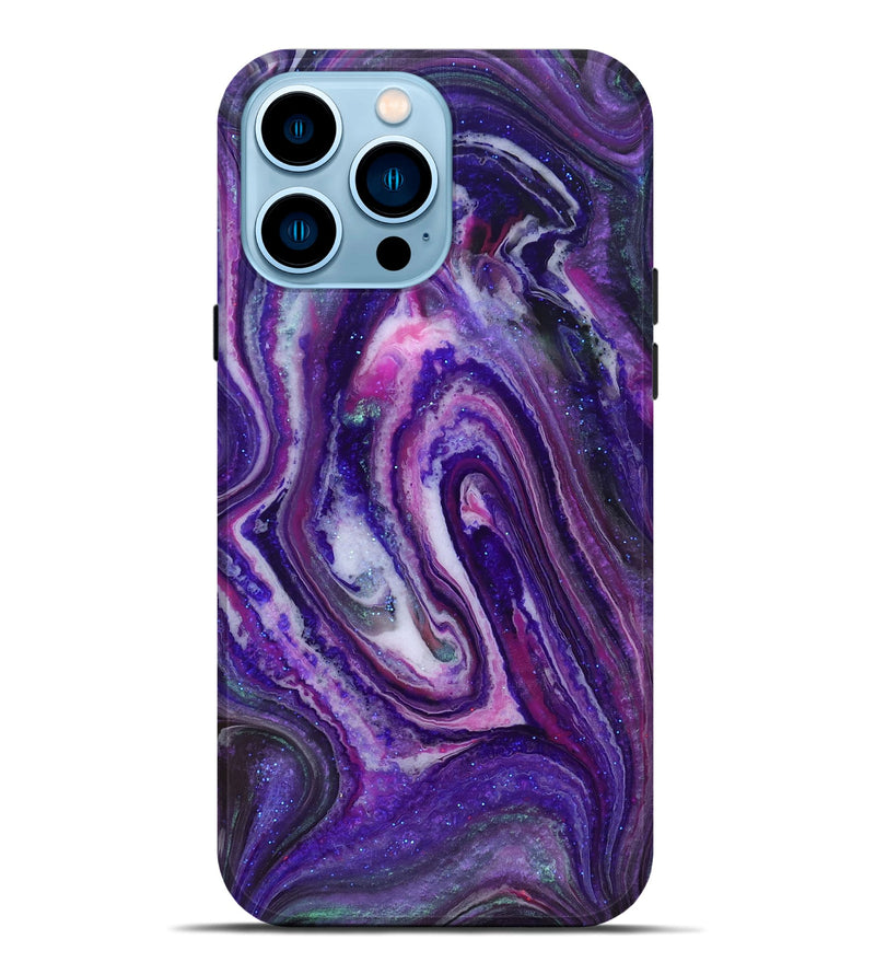 iPhone 14 Pro Max ResinArt Live Edge Phone Case - Frances (Cosmos, 825067)